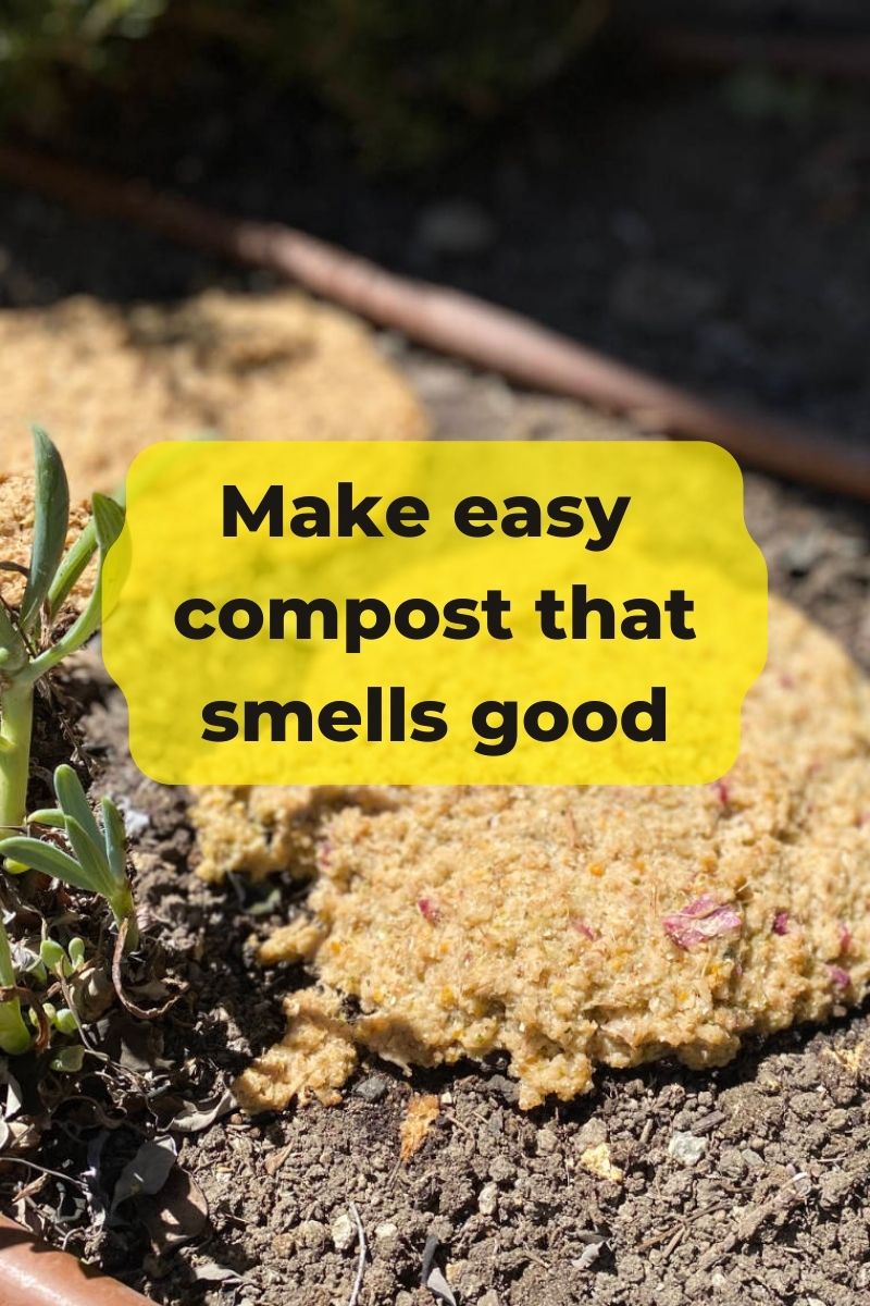 Make easy fresh compost that smells good
