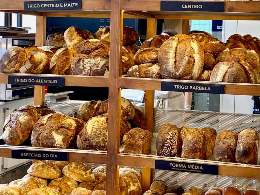 Lisbon bakery Gleba has bread made with flour from different regions and varietals