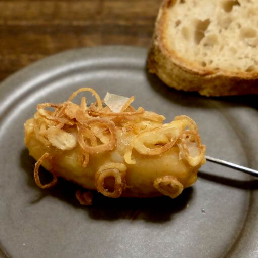 Porto hidden gem restaurant Manso sweet onion butter with bread