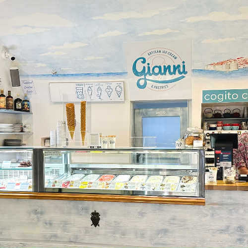 Inside Dubrovnik's best ice cream side Gianni in Croatia