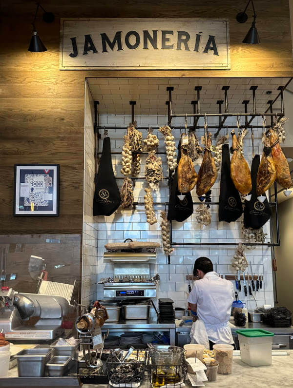 Cúrate's Jamoneria in Asheville, North Carolina